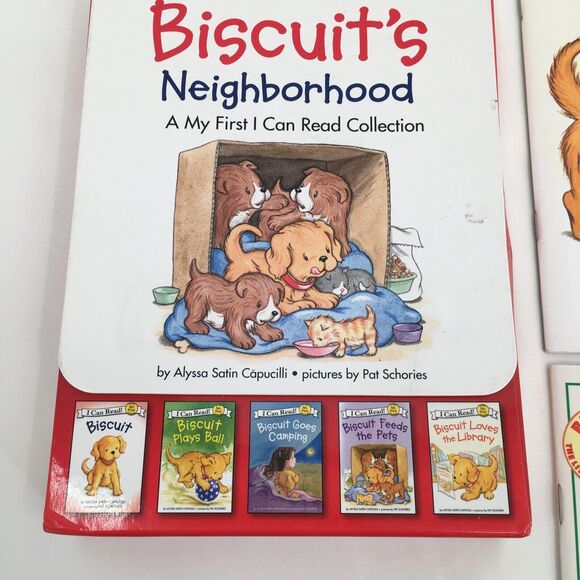 Biscuits Neighborhood I Can Read Books lot of 7 book set of 5 Kindergarten - Picture 2 of 3